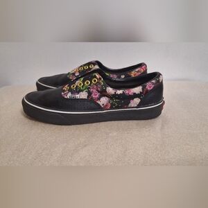RAR VANS Authentic Custom Snake Bee Floral Men's Sz 9.5 Women's Sz 11